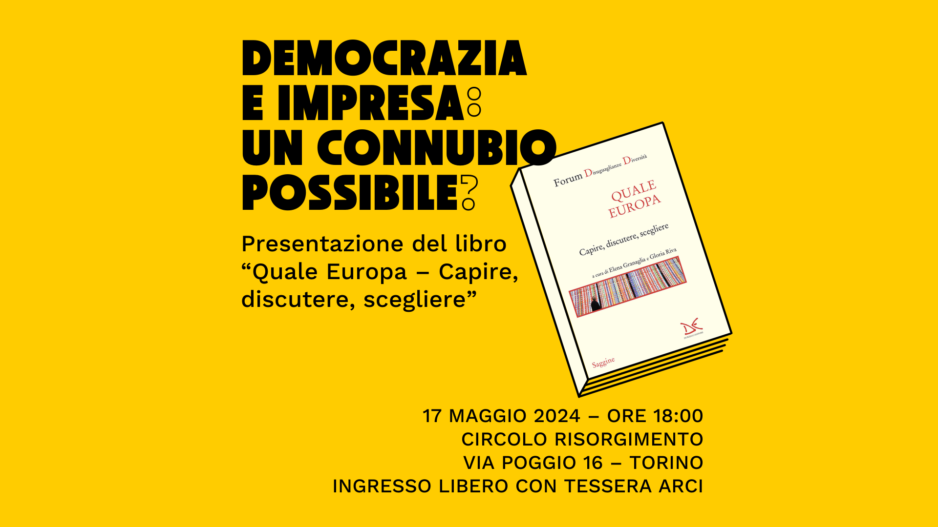 Democrazia e impresa: un connubio possibile?